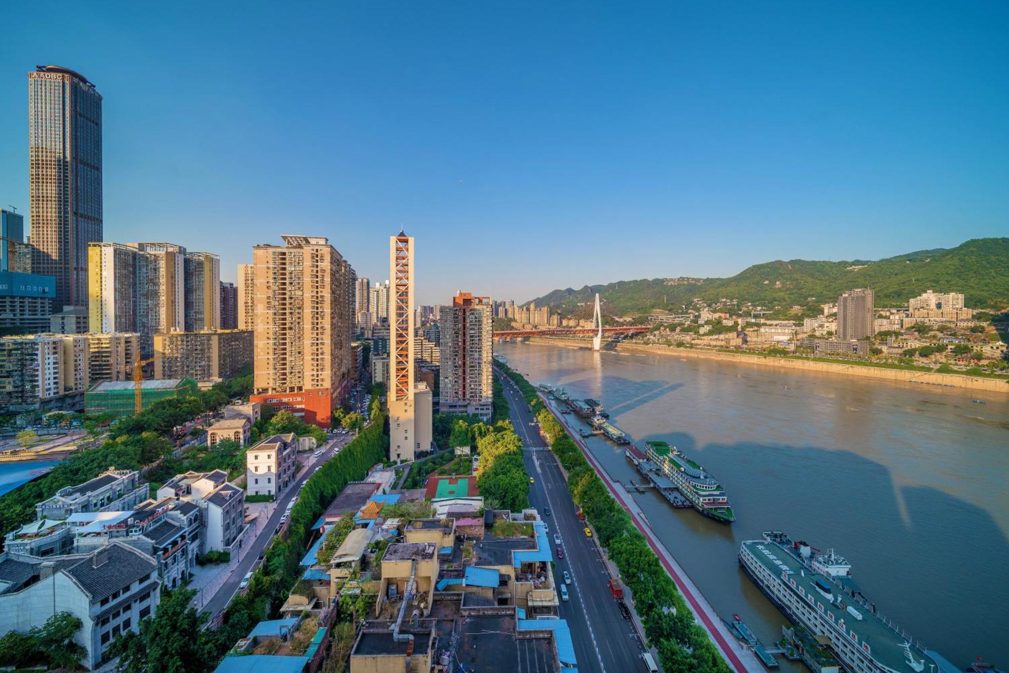 Yue Ke Apartment - Changbin Road Branch Чунцин Екстериор снимка